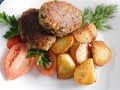 КОТЛЕТЫ ИЗ ДИКИХ ГРИБОВ МУЖСКАЯ ЕДА .How to cook mushroom cutlets  Wie man Pilz-Burger