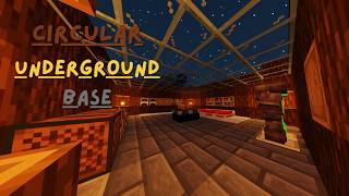 The Perfect Circular Underground Base in Minecraft ⚒️💎✨