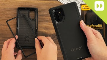 Een Otterbox Defender-hoesje installeren en verwijderen