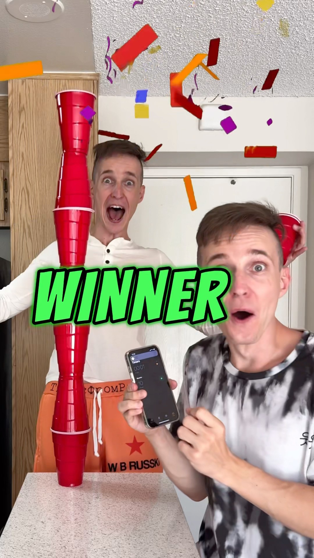 Cup Stacking Challenge ? Try It ✅
