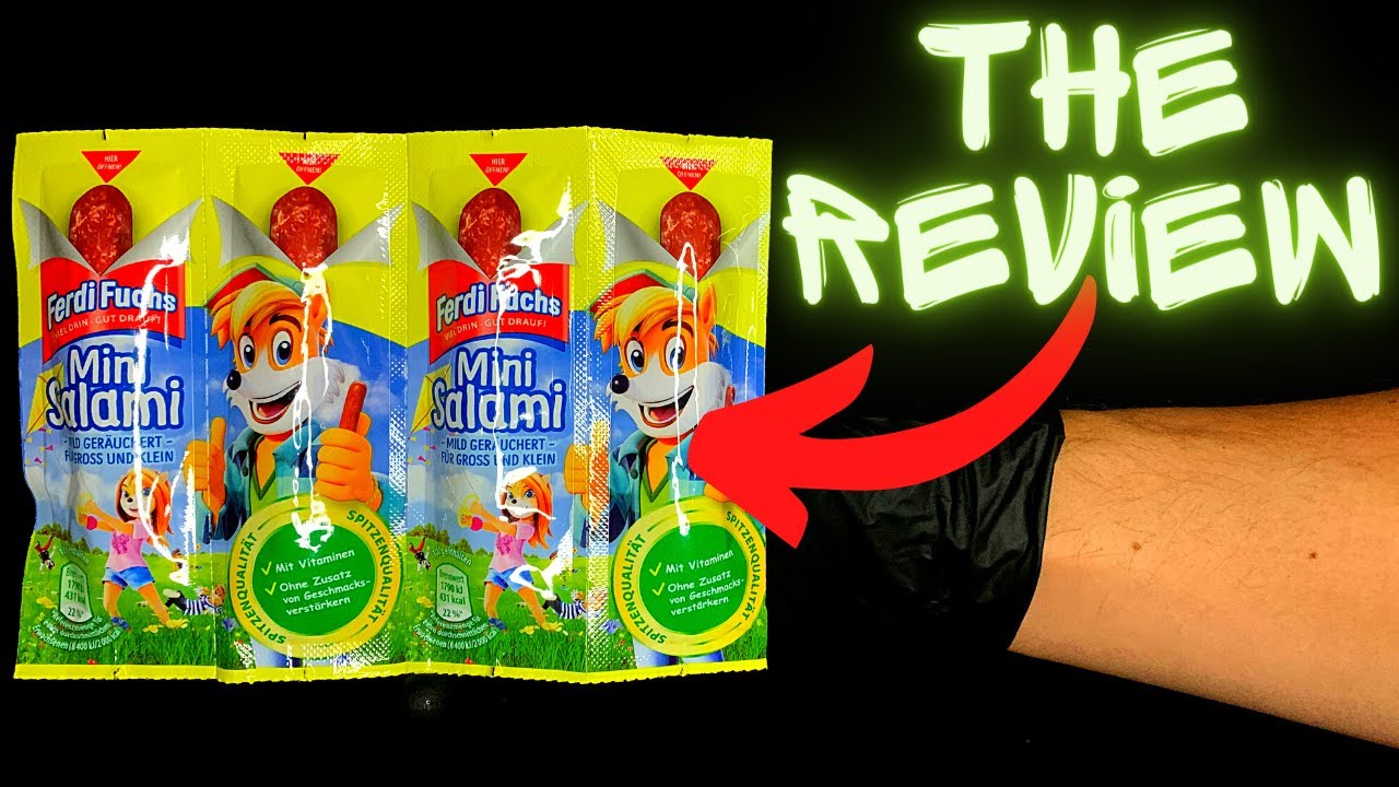 Ferdi Fuchs Mini Salami Review YouTube