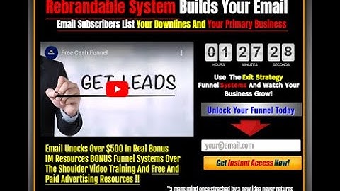 FREE LEADS LEAP FUNNEL BUILDER TRAINING VIDEO 4 HOW EDIT LEADS LEAP Pages With Your Affiliate Links