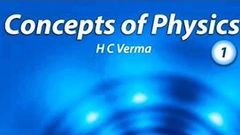 HC Verma Vector Exercise Q.no-8