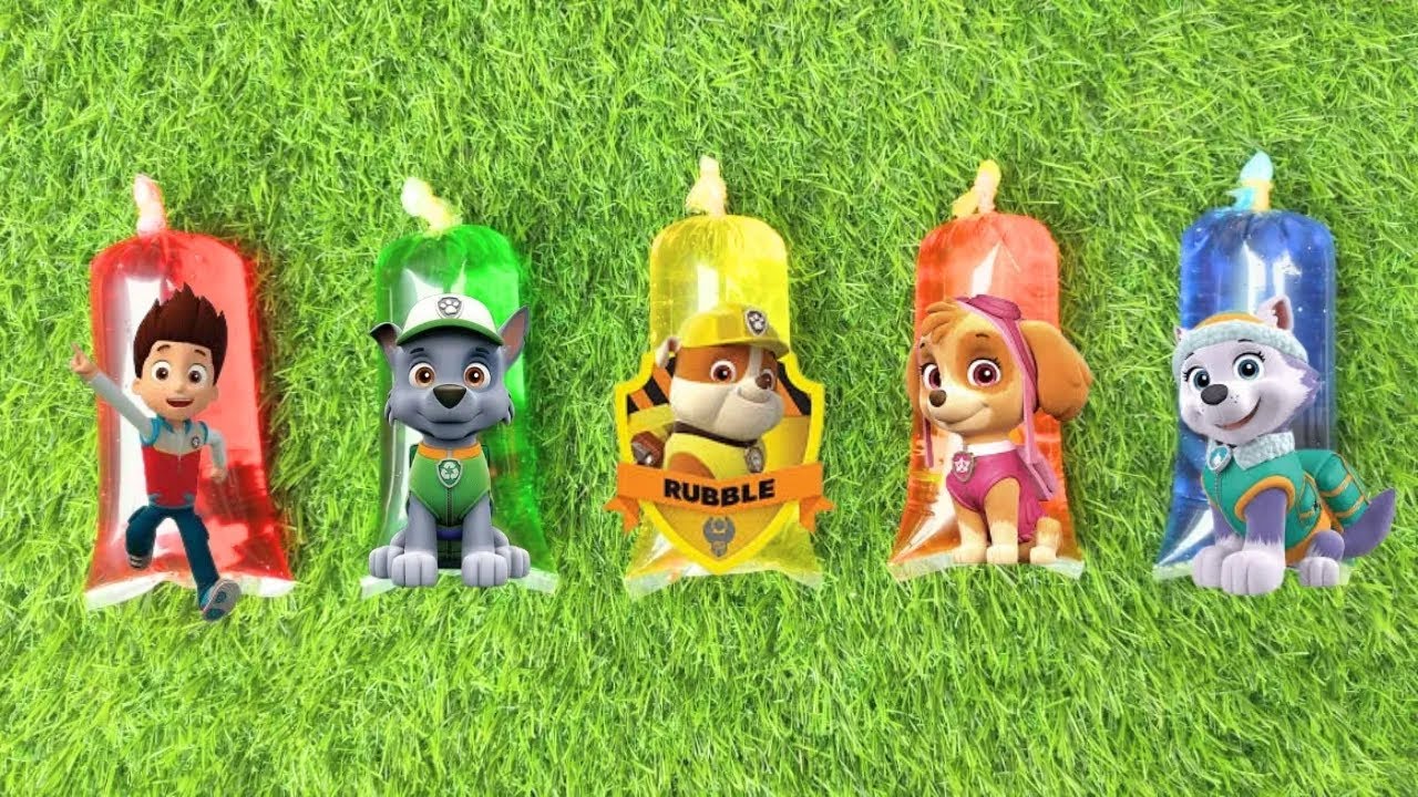 Новые игрушки Щенячий патруль | Райдер, Зума, Чейз и друзья 🌈 Звуки радужных водяных медуз, ASMR