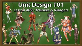 Unit Design 101 - Trainees & Villagers