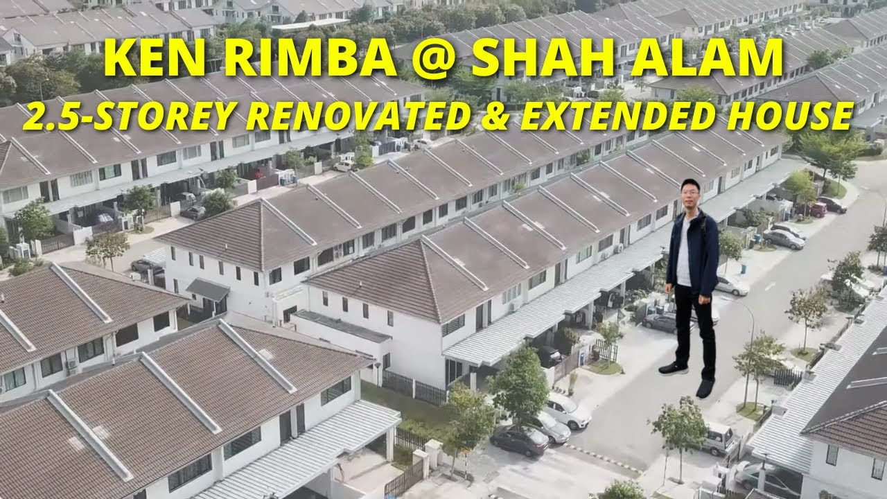 Ken Rimba House Ken Rimba : 2-storey renovated and extended house in Shah Alam - YouTube