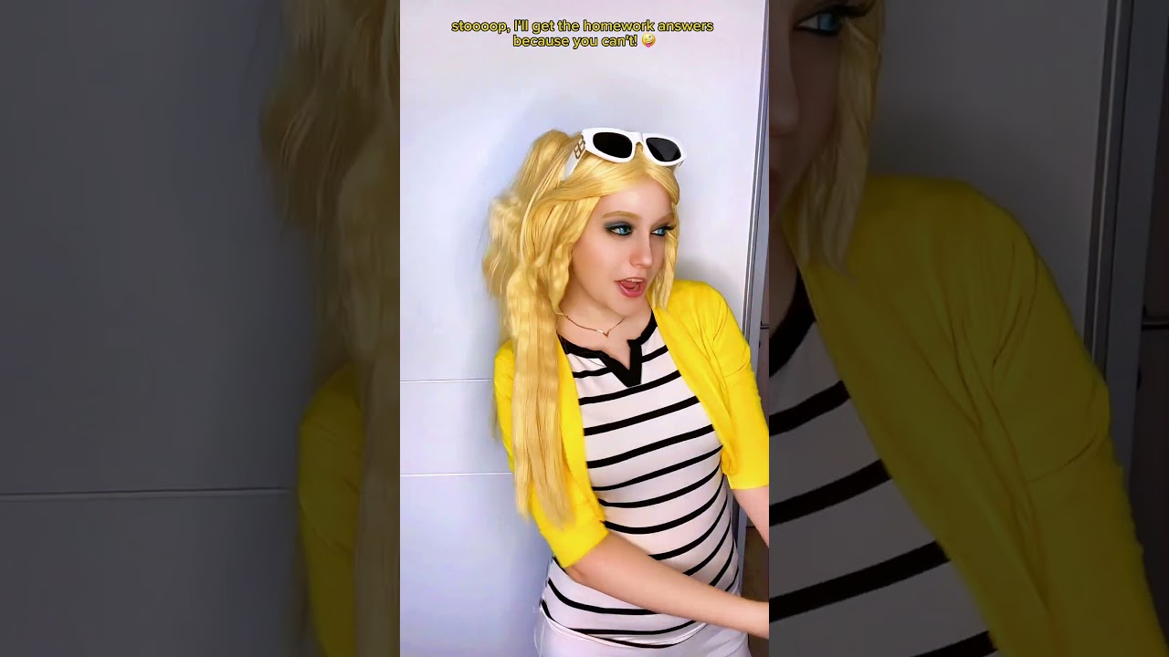 Homework answers | Sabrina Raincomprix & Chloé Bourgeois (@witchera_) #cosplay | Miraculous Ladybug