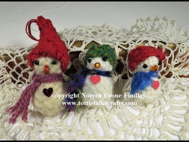 Loom Knit Snowman - Yarn Punk®