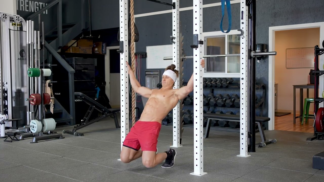 Assisted Knee Over Toe Squat