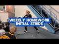 Weekly homework  initial stride release angle  hockey powerskating