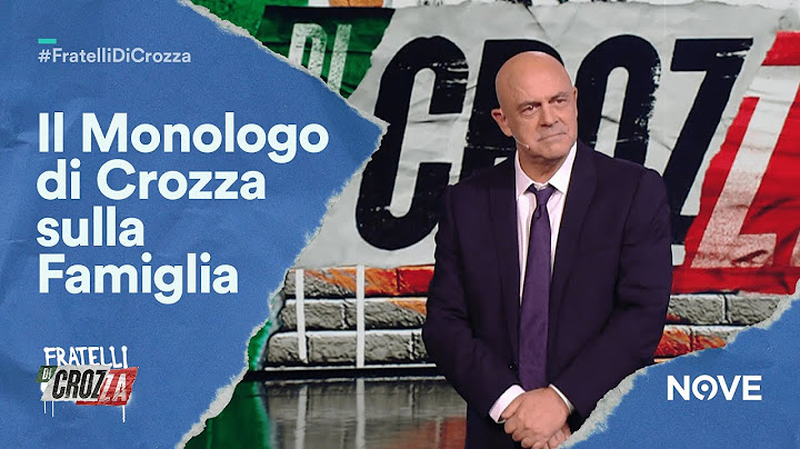 Maurizio Crozza e il suo Monologo sulla Famiglia...la grande Famiglia Meloni | Fratelli di Crozza