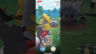 Great Typhlosion sacrificed #pokemon #pokemongo #typhlosion #pvp #battle