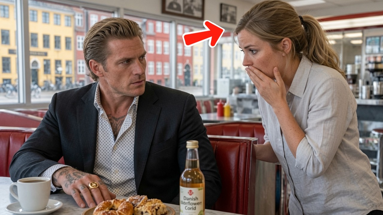 Klokken var to om natten, da servitricen på den tomme døgngrill pludselig stoppede med at fylde min kaffe op. Hun stirrede på ringen på min finger – en tung guldring med et knækket væbenskjold,...