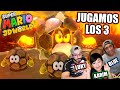 AVENTURA CON MI HERMANO Y KARIM | Super Mario 3D World | Juegos Luky