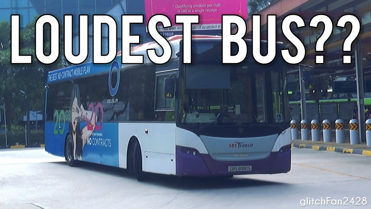 [SBST] LOUDEST Public Bus in SG? - SBS8981S on Service 105 - Scania K230UB Euro V Gemilang