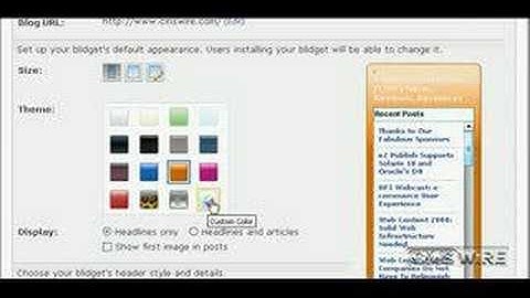 Beginners Guide: Building / Embedding Widgets Pt 1