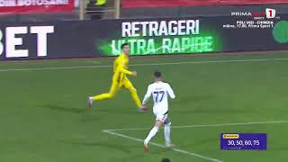 GOOL Dinamo după o gafă enormă a lui Anestis. "Câinii" egalează la Botoşani