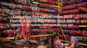 Corruption Perceptions Index 2023 Central America key trends