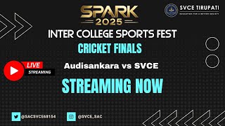 Audisankara vs SVCE | Final Match | SPARK 2025 INTER COLLEGE SPORTS FEST