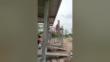 Reinforcement work for beam #siteoffice #engineering #architecture #interior #automobile