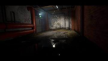 Making of Basement corridor  3ds max  UE4 tutorial part - 2