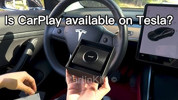 Carlinkit T2C Wireless Carplay in the Tesla! Unboxing