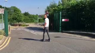 Double Flip, Casper Flip and Kickflip off ledge