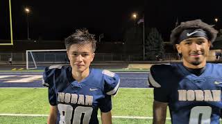 ARCHBISHOP HOBAN FOOTBALL POST GAME PRESS CONFERENCE 9/5/2025- Jeremy Hammel & Payton Cook