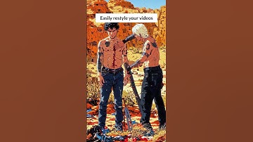 AI style transfer for content creation #mago #styletransfer #ai #videotovideo