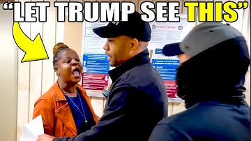 ICE Agents COWER in Fear as NYC Woman Lets Them HAVE IT