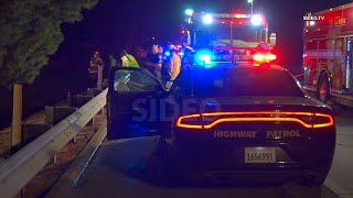 Two People Killed In Fiery Crash Over The Side Of Interstate 8 in El Cajon