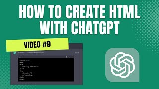 How To Create HTML With ChatGPT | Step by Step Tutorial