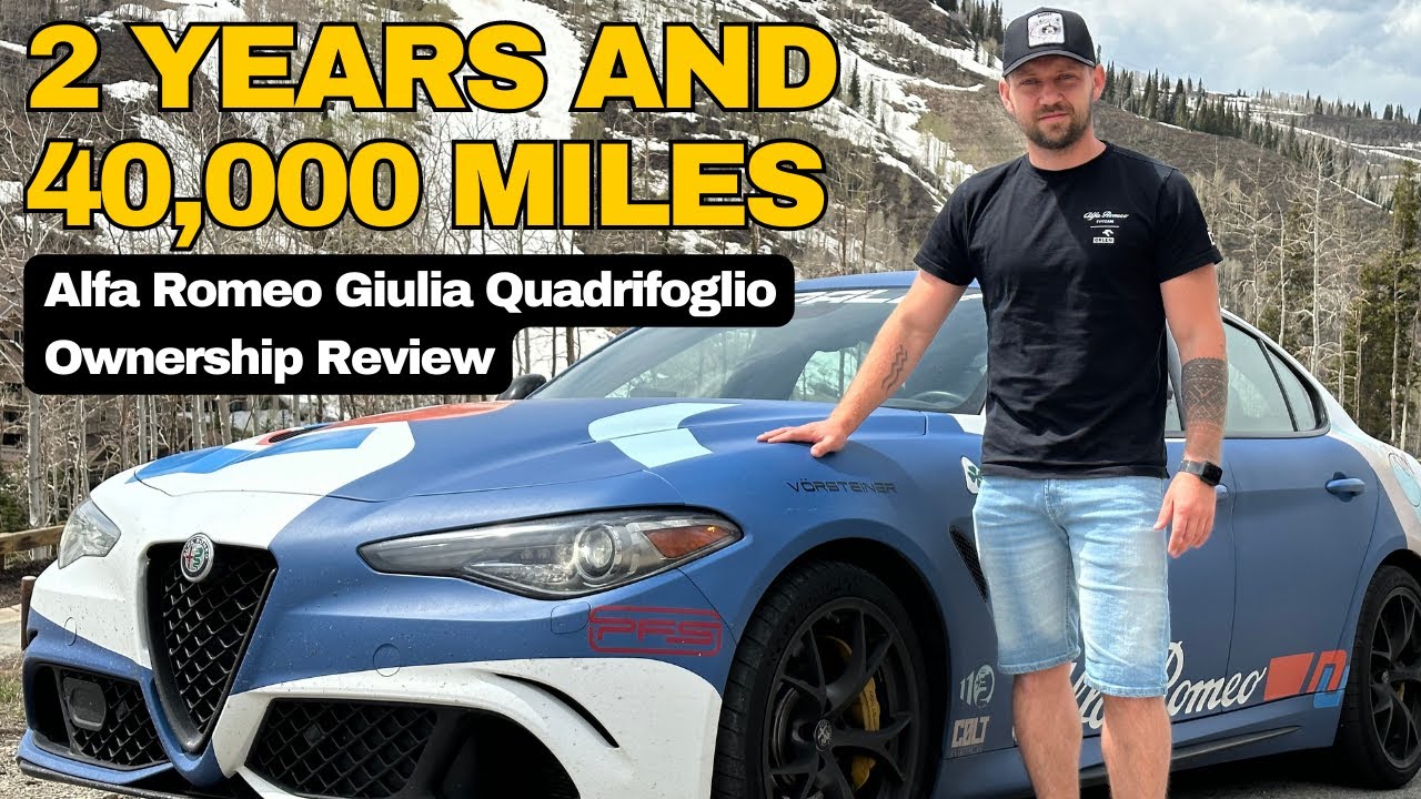 40,000 Miles in 2 Years with an Alfa Romeo Giulia Quadrifoglio A