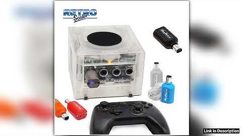 RetroScaler BlueRetro Wireless Controllers Adaptor For NGC GameCube Console to PS3 PS4 PS5 Switch P