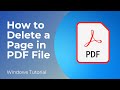 How To Delete A Page In PDF File Remove Pages From PDF mp3