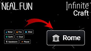 How to Get Rome in Infinite Craft | Make Rome in Infinite Craft screenshot 1