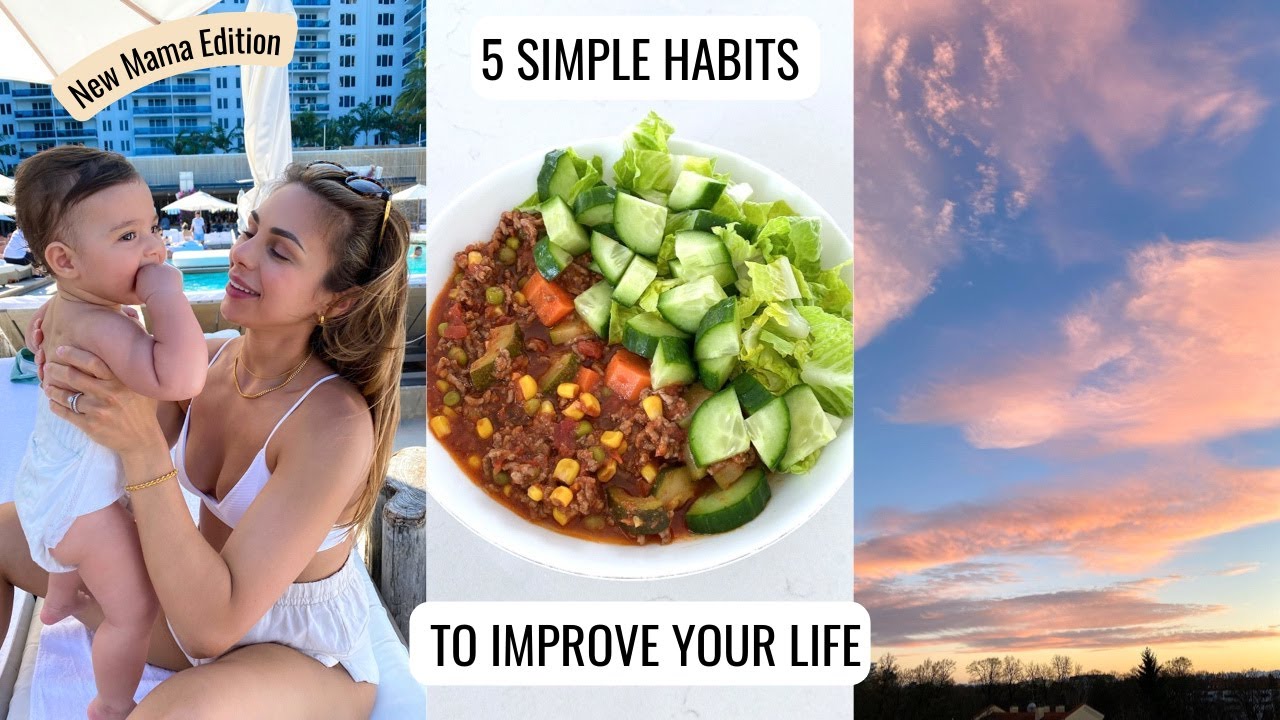5 простых здоровых привычек, которые улучшат вашу жизнь | НОВОЕ ИЗДАНИЕ ДЛЯ МАМ | Энни Джаффри