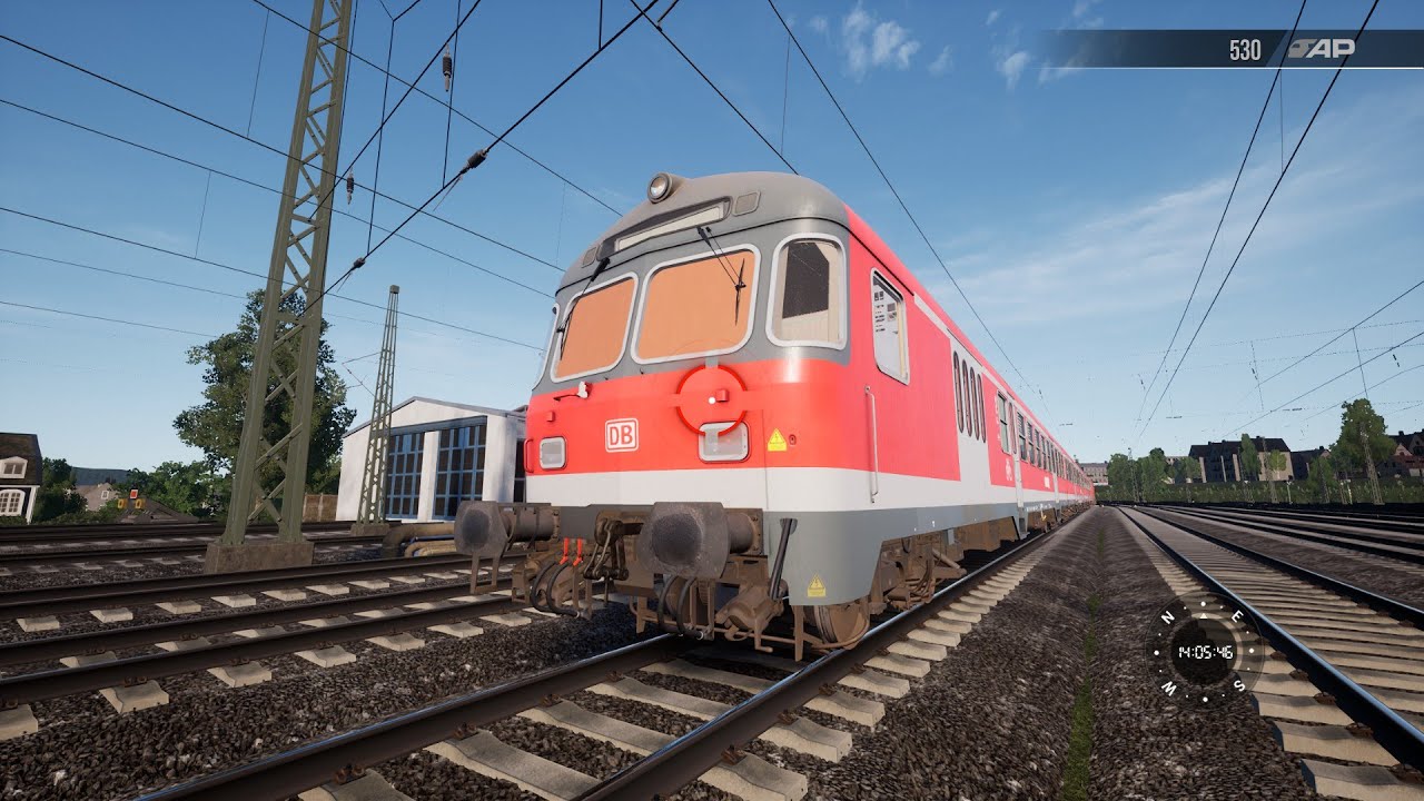 TSW 5 RE Eilendorf  Aachen HBF Mit N-Wagen DBBnrdzf463.0 mit BR110