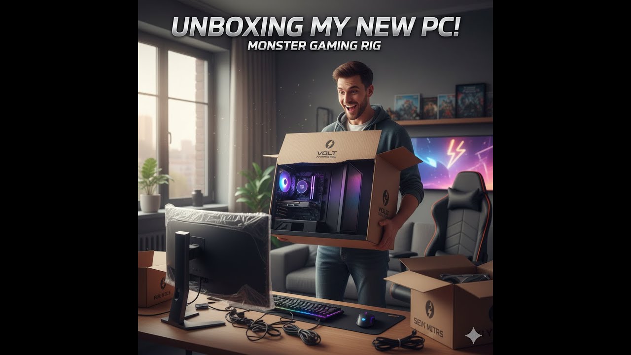 Unboxing my NEW Pc Gaming is Here!! - YouTube