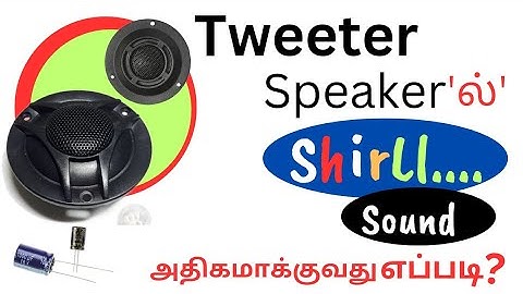 HOW ? TO MAKE A SUITABLE BIPOLAR CAPACITOR , FOR TWEETER SPEAKER