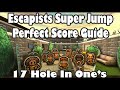 [Golf With Your Friends Super Jump Guide] Escapists  - ALL HOLE IN ONES!!!