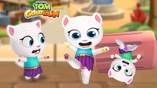 Angela almost Completed her house...Talking tom gold run offline android game screenshot 5