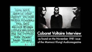Cabaret Voltaire interview - November 1981