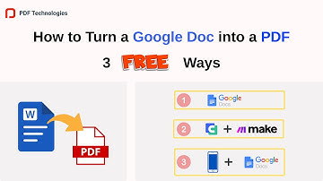 How to Turn A Google Doc into A PDF? | Step-by-Step Guide | 3 FREE Ways