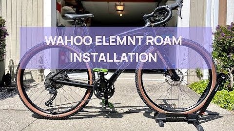 How to Install Wahoo Elemnt Roam, Cadence and Speed Sensors on 2021 Specialized Diverge