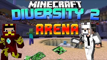 Minecraft Custom Map: Diversity 2, ARENA Episode 1