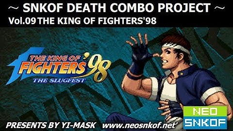 KOF 98 all characters 100% damage death combo