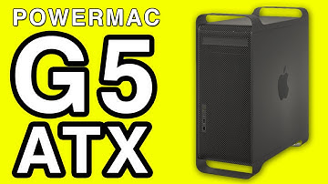 Finished Build: Powermac G5 ATX PC Case Mod (Matte Black)