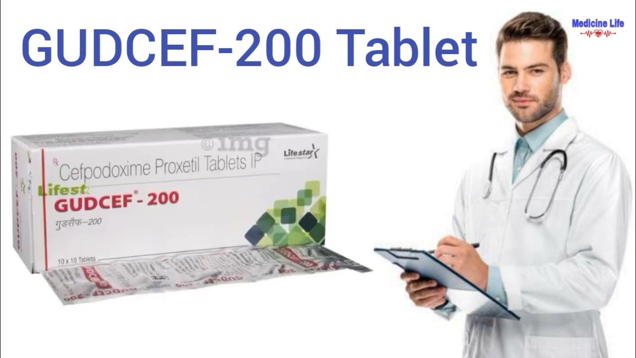 Gudcef 200 tablet uses, review in hindi use dose benefits Side