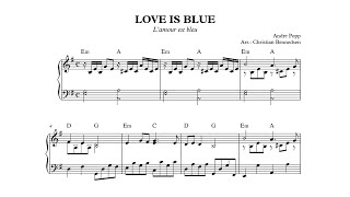 Love Is Blue - Piano